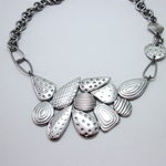 Designer Detailed STEELX Necklace with Toggle - N114